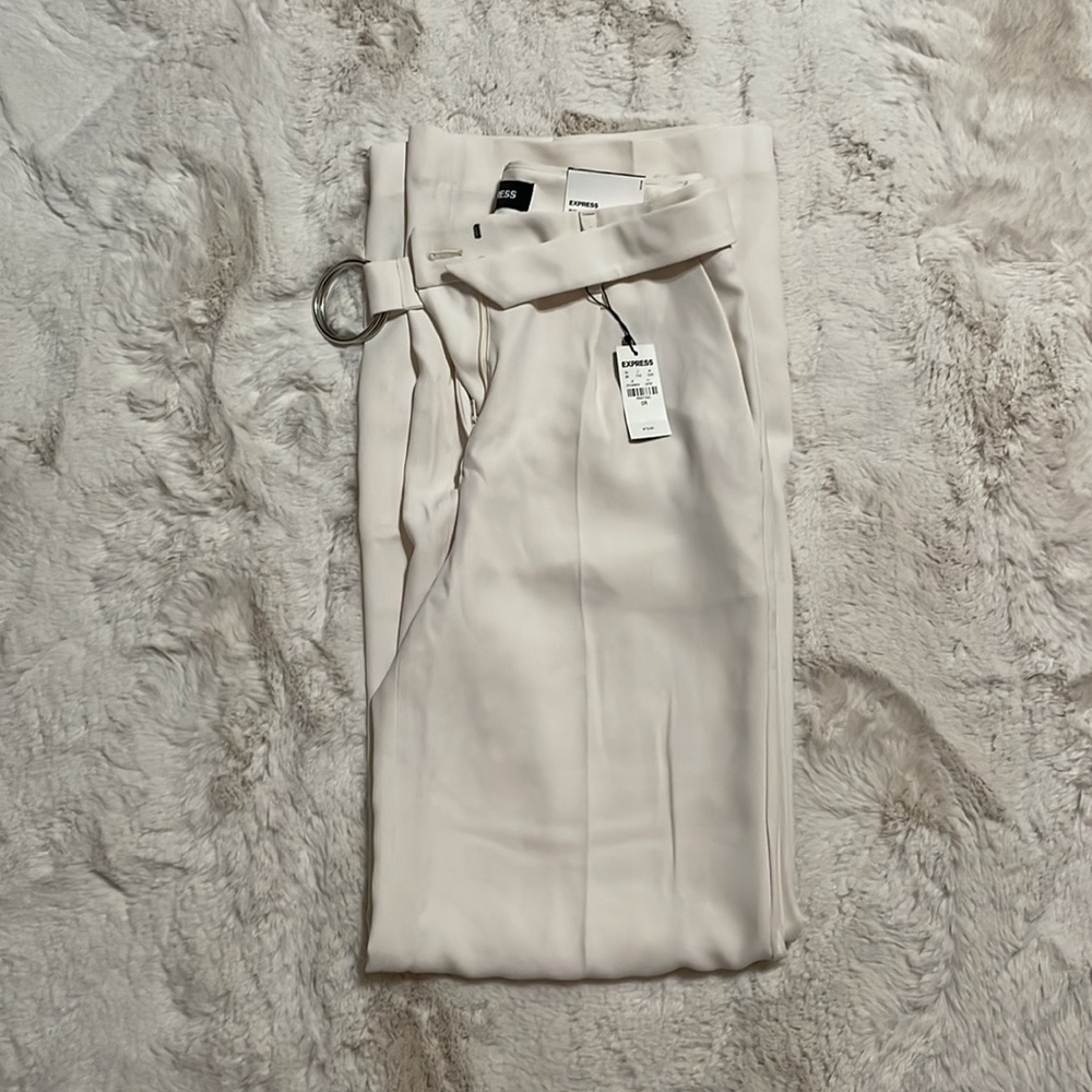 🆕 Express Wide Leg High Rise Pant - Picture 6 of 6